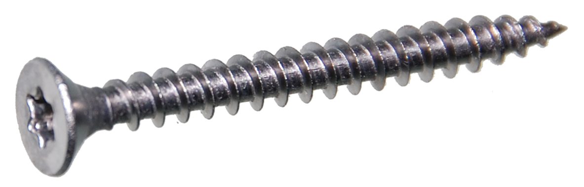Spanplattenschraube A2 4,0 x 35 mm – Flachkopf