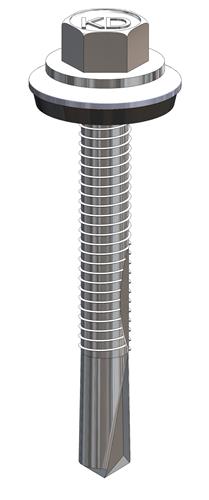 Bohrschraube Bi-Metall 5,5 x 45 mm Bohrspitze #5 – Blank