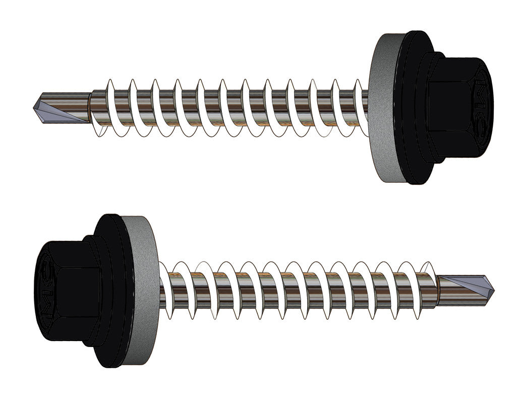 Farmerschraube 4,8 x 28 mm – RAL 9005