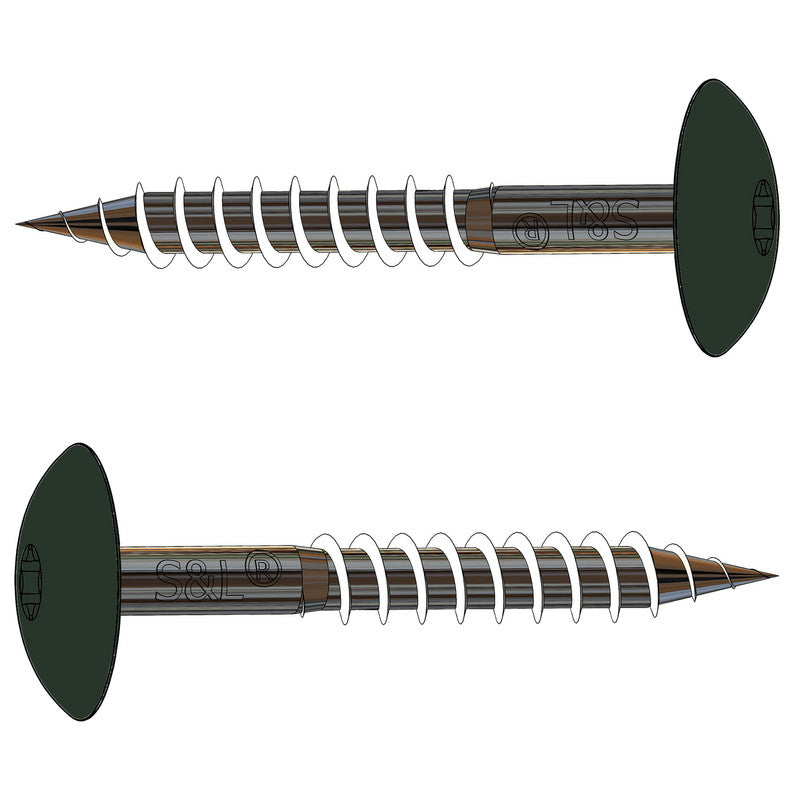 HPL-Schraube A2 4,8 x 50 mm – RAL 6009