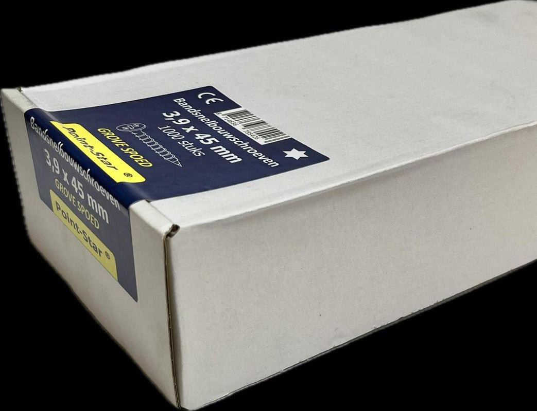 Schnellbauschraube 3,9 x 45 mm Grau phosphatiert – 1.000 Stück