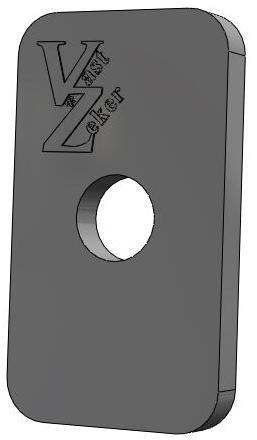 Abstandshalter Schwarz