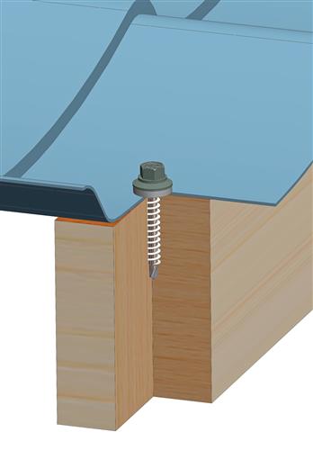 Farmerschraube 4,8 x 80 mm – Blank