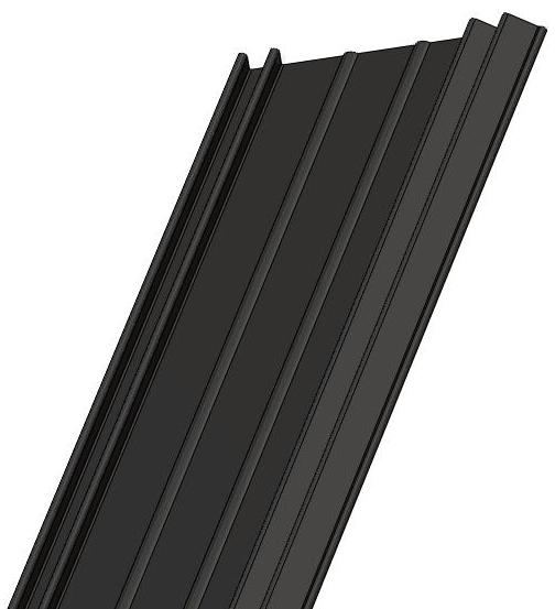 Profiliertes EPDM-Fugenband 60 mm