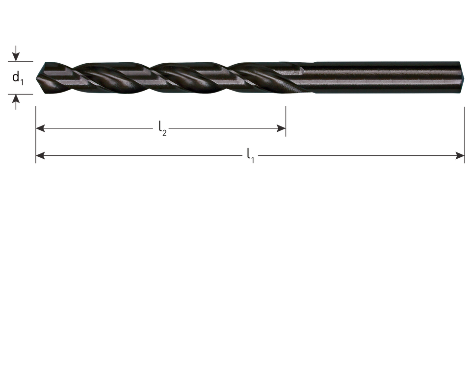 HSS-R-Spiralbohrer 7,9 x 117 mm – 1 Stück