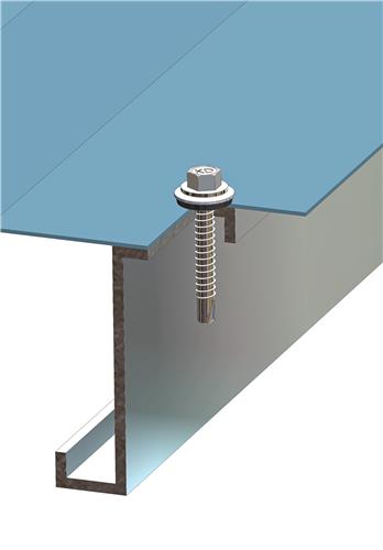 Bohrschraube Bi-Metall 5,5 x 27 mm Bohrspitze #3 Sechskantkopf 250 Stück – RAL 9010