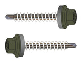 Farmerschraube Edelstahl C1 (410) 4,8 x 35 mm – RAL 6003