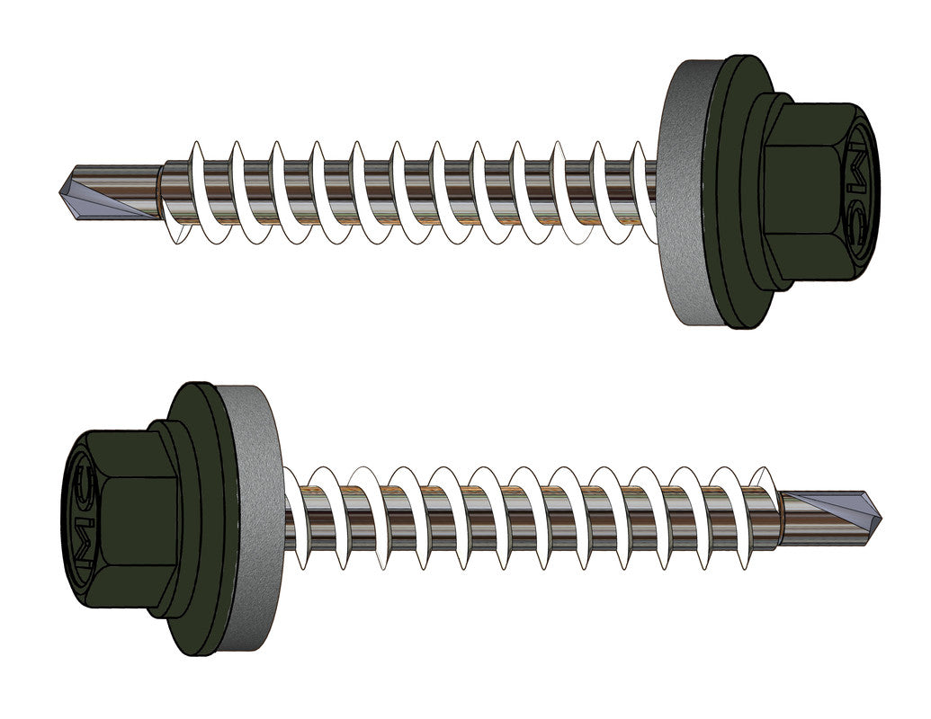 Farmerschraube 4,8 x 20 mm – RAL 6007