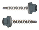 Farmerschraube 4,8 x 28 mm – RAL 7031
