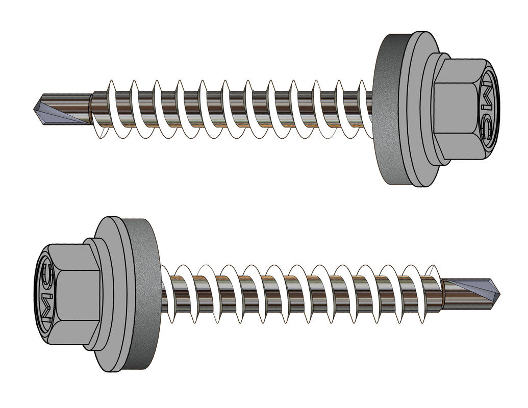 Farmerschraube 4,8 x 20 mm – RAL 9006