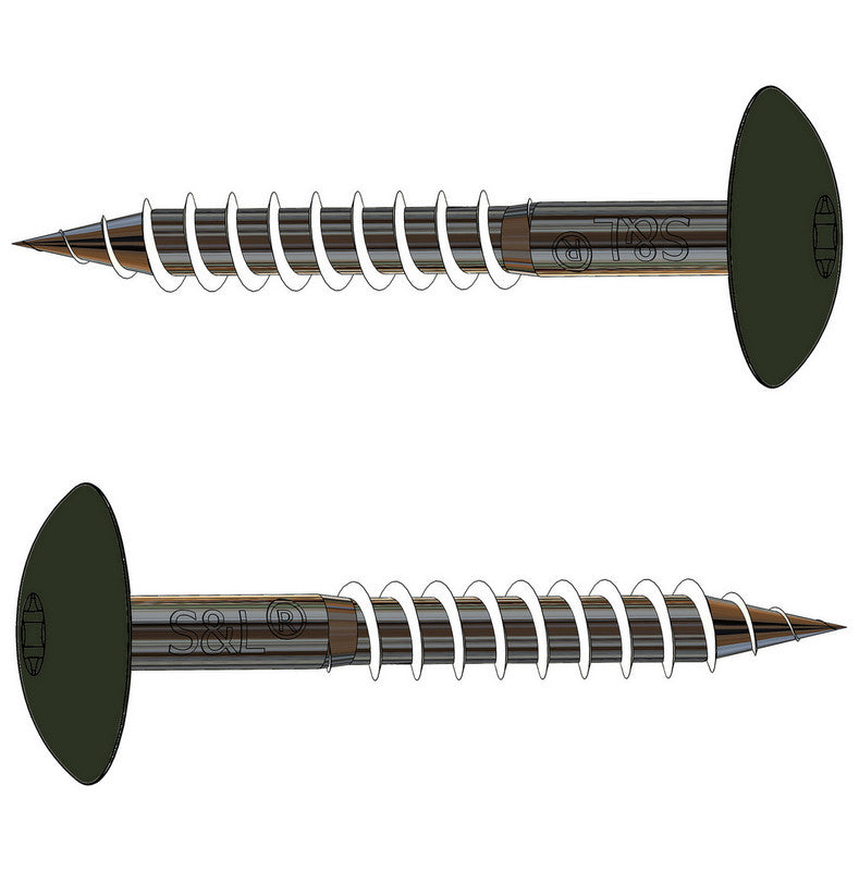 HPL-Schraube A2 4,8 x 25 mm – RAL 6007