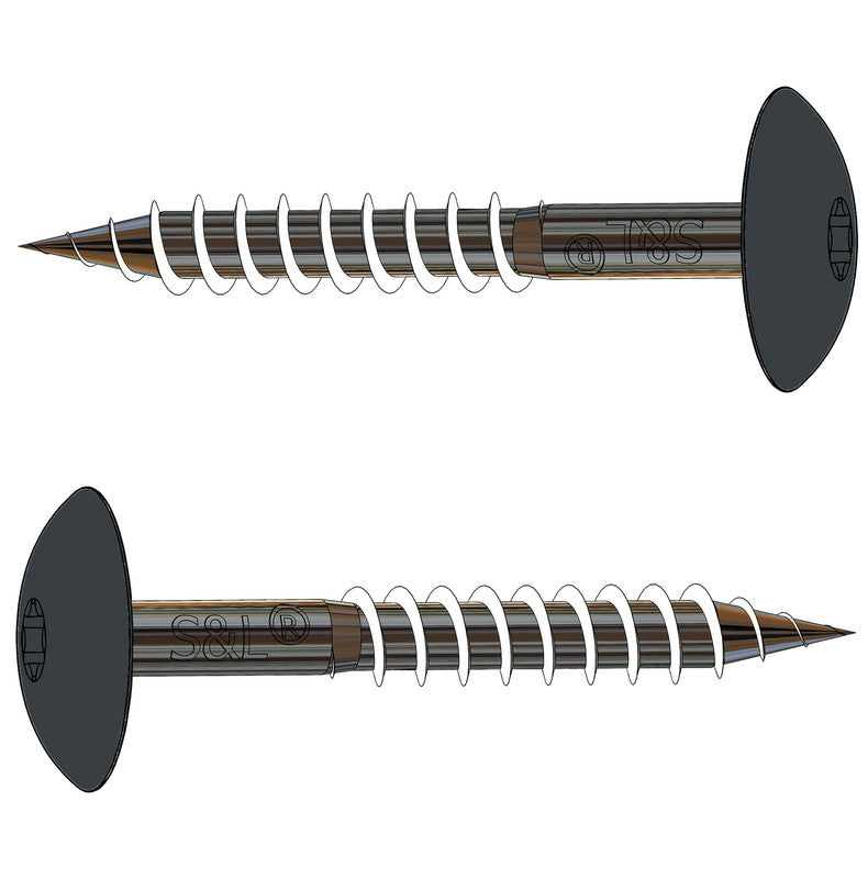HPL-Schraube A2 4,8 x 38 mm – RAL 7016