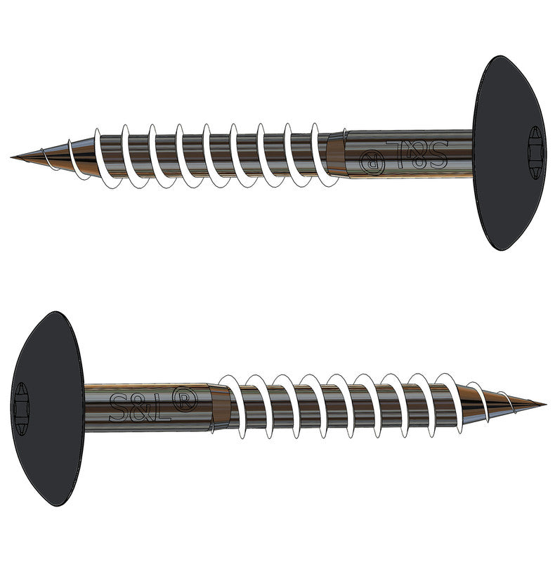 HPL-Schraube A2 4,8 x 38 mm – RAL 7021