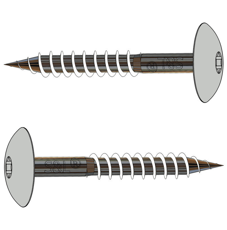 HPL-Schraube A2 4,8 x 50 mm – RAL 7035
