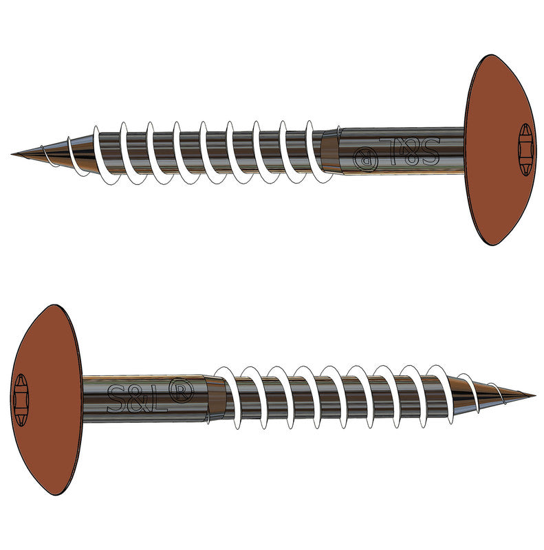 HPL-Schraube A2 4,8 x 32 mm – RAL 8004